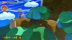 Spring of Jungle Mist — Paper Mario: The Origami King walkthrough screenshot