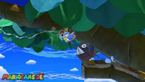 Spring of Jungle Mist — Paper Mario: The Origami King walkthrough screenshot