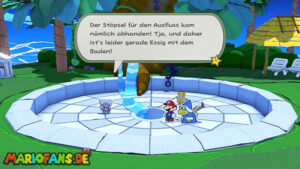 Spring of Jungle Mist — Paper Mario: The Origami King walkthrough screenshot
