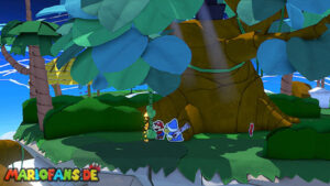 Spring of Jungle Mist — Paper Mario: The Origami King walkthrough screenshot