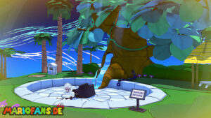 Spring of Jungle Mist — Paper Mario: The Origami King walkthrough screenshot