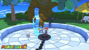 Spring of Jungle Mist — Paper Mario: The Origami King walkthrough screenshot
