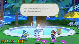Spring of Jungle Mist — Paper Mario: The Origami King walkthrough screenshot