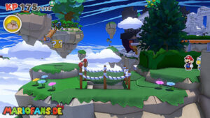 Spring of Rainbows — Paper Mario: The Origami King walkthrough screenshot