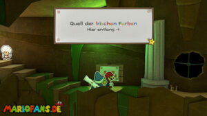 Spring of Rainbows — Paper Mario: The Origami King walkthrough screenshot