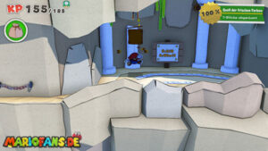 Spring of Rainbows — Paper Mario: The Origami King walkthrough screenshot