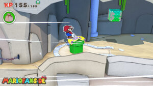 Spring of Rainbows — Paper Mario: The Origami King walkthrough screenshot