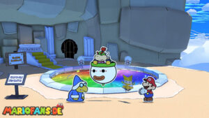 Spring of Rainbows — Paper Mario: The Origami King walkthrough screenshot
