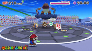 Bowser’s Castle — Paper Mario: The Origami King walkthrough screenshot