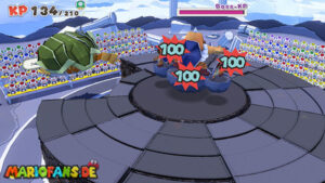 Bowser’s Castle — Paper Mario: The Origami King walkthrough screenshot