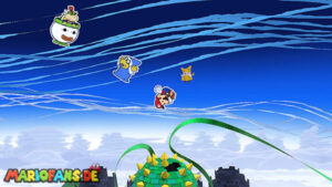 Bowser’s Castle — Paper Mario: The Origami King walkthrough screenshot
