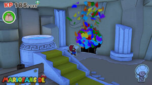 Bowser’s Castle — Paper Mario: The Origami King walkthrough screenshot