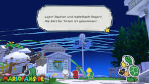 Bowser’s Castle — Paper Mario: The Origami King walkthrough screenshot