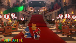 Bowser’s Castle — Paper Mario: The Origami King walkthrough screenshot