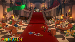Bowser’s Castle — Paper Mario: The Origami King walkthrough screenshot