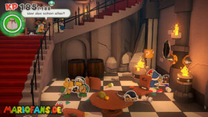 Bowser’s Castle — Paper Mario: The Origami King walkthrough screenshot