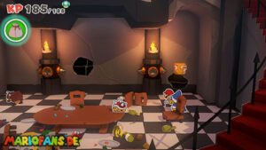 Bowser’s Castle — Paper Mario: The Origami King walkthrough screenshot