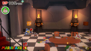 Bowser’s Castle — Paper Mario: The Origami King walkthrough screenshot