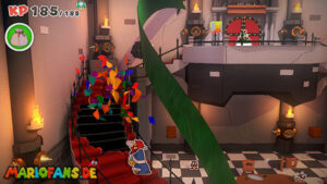 Bowser’s Castle — Paper Mario: The Origami King walkthrough screenshot