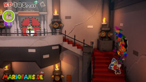 Bowser’s Castle — Paper Mario: The Origami King walkthrough screenshot