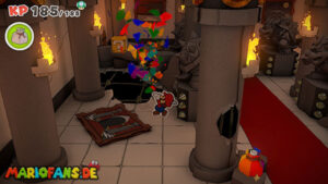 Bowser’s Castle — Paper Mario: The Origami King walkthrough screenshot