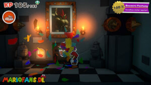 Bowser’s Castle — Paper Mario: The Origami King walkthrough screenshot