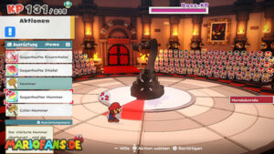 Bowser’s Castle — Paper Mario: The Origami King walkthrough screenshot