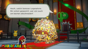 Bowser’s Castle — Paper Mario: The Origami King walkthrough screenshot