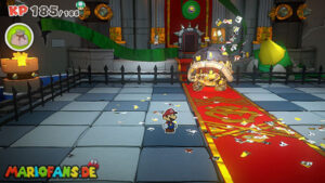 Bowser’s Castle — Paper Mario: The Origami King walkthrough screenshot