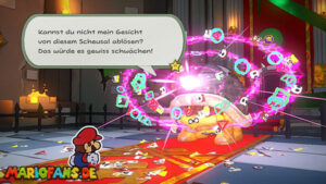 Bowser’s Castle — Paper Mario: The Origami King walkthrough screenshot