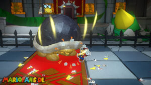 Bowser’s Castle — Paper Mario: The Origami King walkthrough screenshot