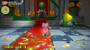 Bowser’s Castle — Paper Mario: The Origami King walkthrough screenshot
