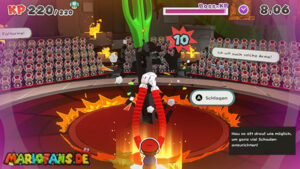 Bowser’s Castle — Paper Mario: The Origami King walkthrough screenshot