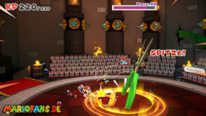 Bowser’s Castle — Paper Mario: The Origami King walkthrough screenshot