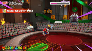 Bowser’s Castle — Paper Mario: The Origami King walkthrough screenshot