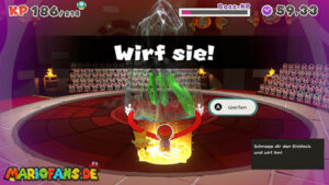 Bowser’s Castle — Paper Mario: The Origami King walkthrough screenshot