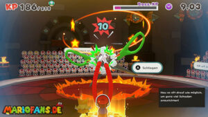 Bowser’s Castle — Paper Mario: The Origami King walkthrough screenshot