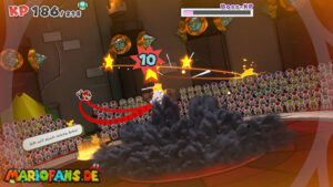 Bowser’s Castle — Paper Mario: The Origami King walkthrough screenshot