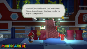 Bowser’s Castle — Paper Mario: The Origami King walkthrough screenshot