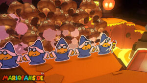 Hotfoot Crater — Paper Mario: The Origami King walkthrough screenshot
