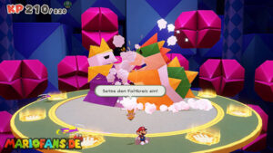 Origami Castle — Paper Mario: The Origami King walkthrough screenshot