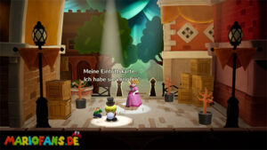 The Case of the Missing Mural — Princess Peach: Showtime! walkthrough screenshot
