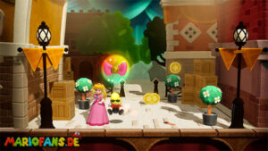 The Case of the Missing Mural — Princess Peach: Showtime! walkthrough screenshot