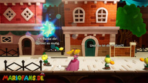 The Case of the Missing Mural — Princess Peach: Showtime! walkthrough screenshot