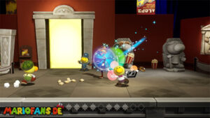 The Case of the Missing Mural — Princess Peach: Showtime! walkthrough screenshot