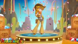 Cowgirl in the Wilderness — Princess Peach: Showtime! walkthrough screenshot