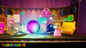 Boss: Purrjector Cat — Princess Peach: Showtime! walkthrough screenshot