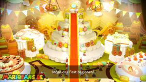 Welcome to the Festival of Sweets — Princess Peach: Showtime! walkthrough screenshot