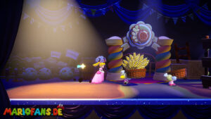 Welcome to the Festival of Sweets — Princess Peach: Showtime! walkthrough screenshot