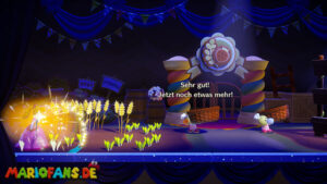 Welcome to the Festival of Sweets — Princess Peach: Showtime! walkthrough screenshot